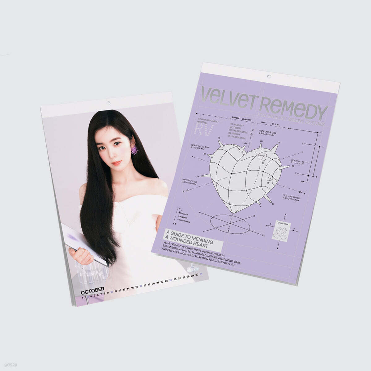 [PREORDER 18/10 CLOSED] RED VELVET [VELVET REMEDY] 2027 SEASON’S GREETING Wall Calendar