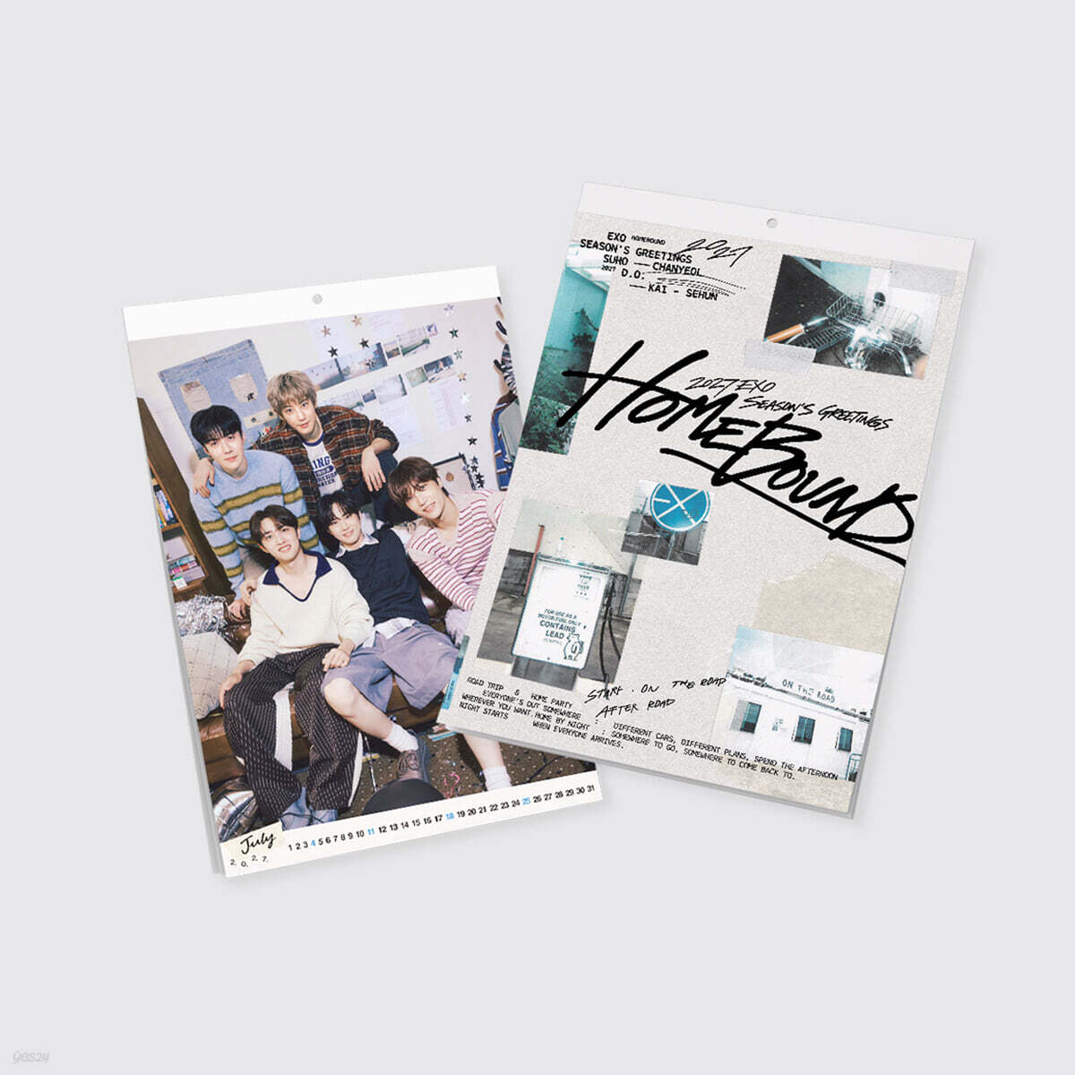 [PREORDER 18/10 CLOSED] EXO [HOMEBOUND] 2027 SEASON’S GREETINGS Wall Calendar