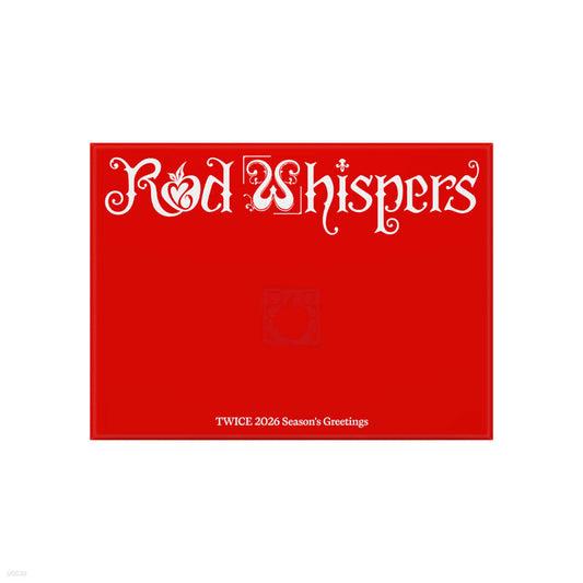 [PREORDER] TWICE <RED WHISPERS> 2026 SEASON'S GREETINGS