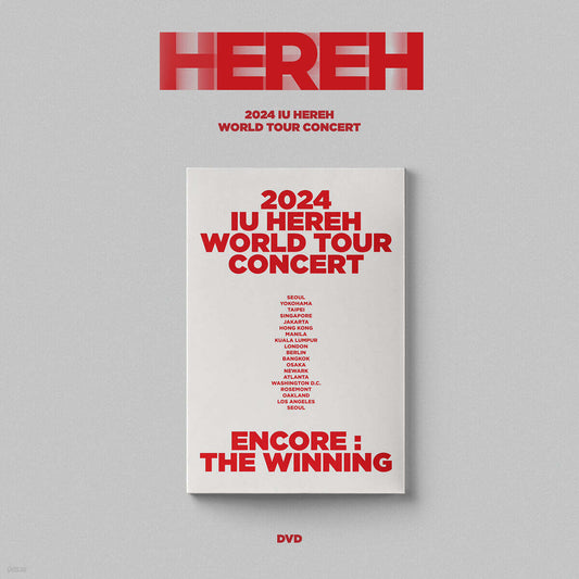 [PREORDER] IU <HEREH> 2024 WORLD TOUR CONCERT DVD