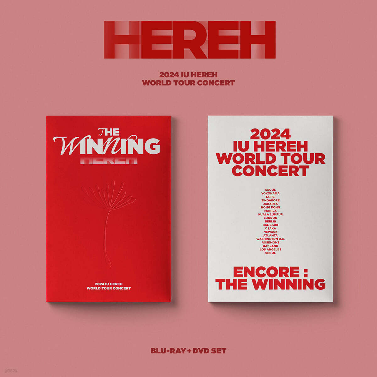 【预购】IU<hereh> 2024世界巡回演唱会蓝光+DVD套装</hereh>