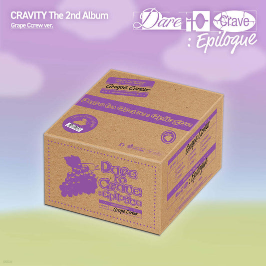 [PREORDER] CRAVITY <Dare to Crave : Epilogue> Grape Ccrew ver