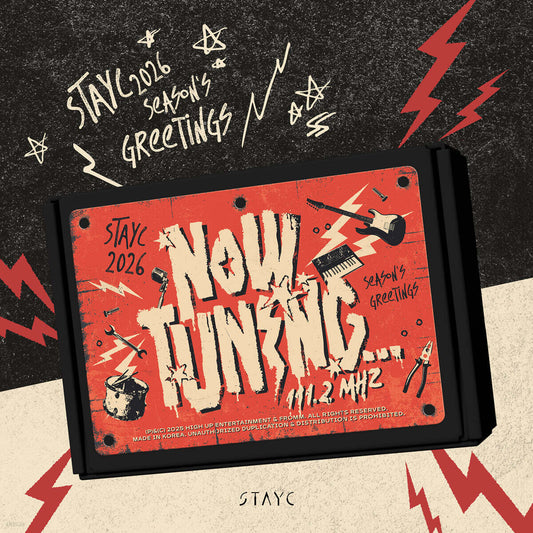 [PREORDER] STAYC <NOW TUNING… 111.2MHZ> 2026 SEASON'S GREETINGS