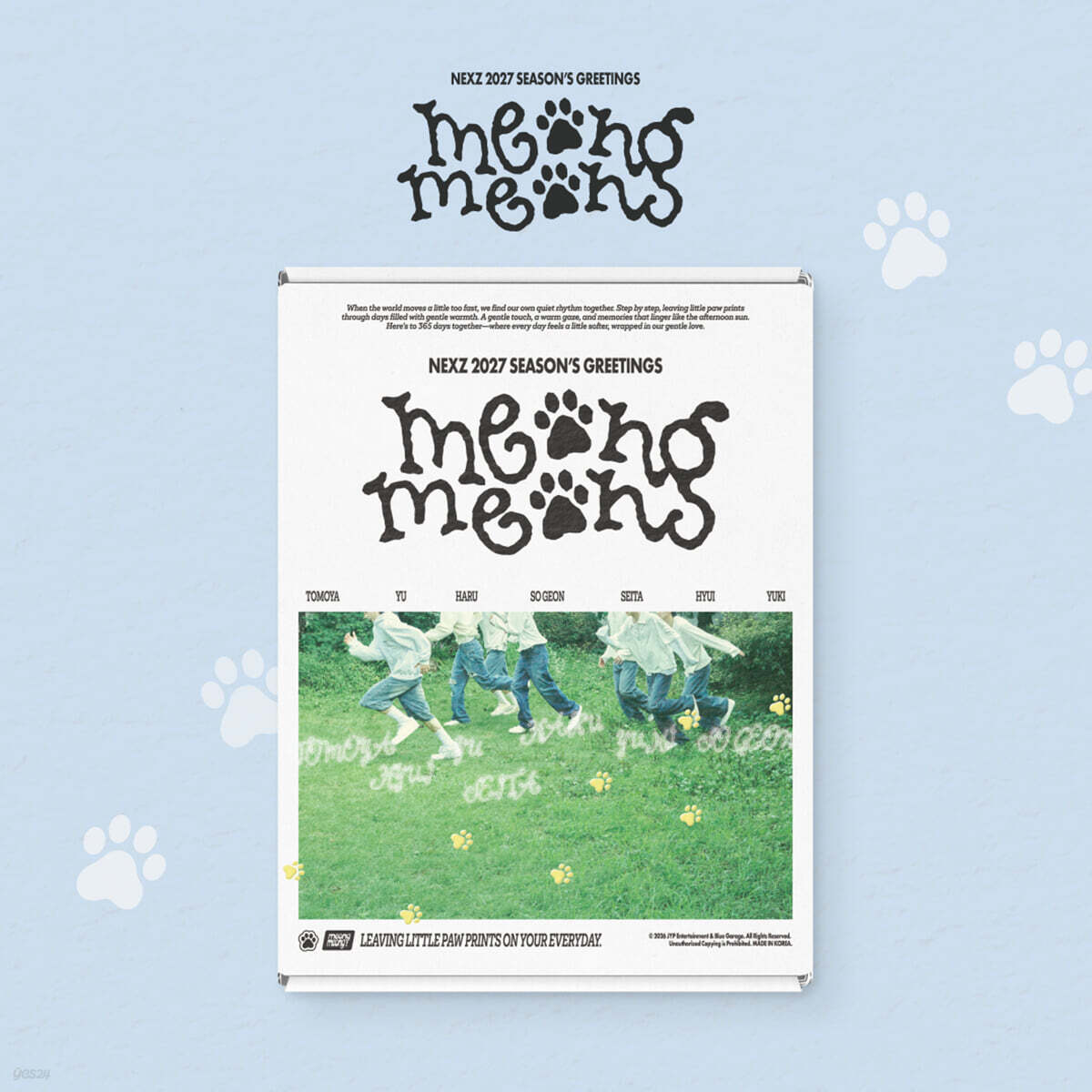 [PREORDER 13/10 CLOSED] NEXZ [meong meong] 2027 SEASON’S GREETINGS