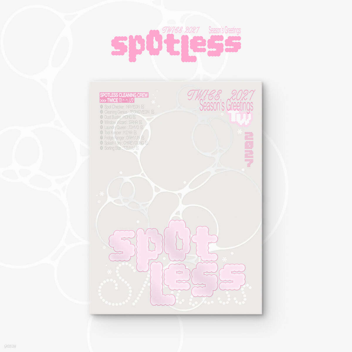 [PREORDER 13/10 CLOSED] TWICE [Spotless] 2027 SEASON’S GREETINGS