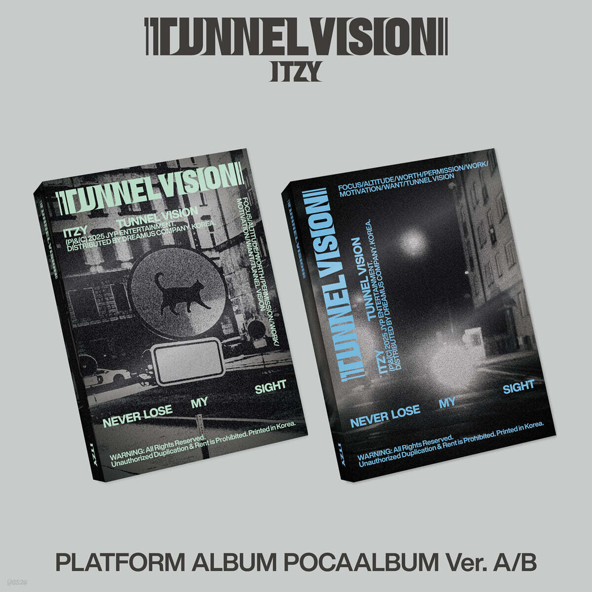 【预购】ITZY<tunnel vision> POCAALBUM</tunnel>