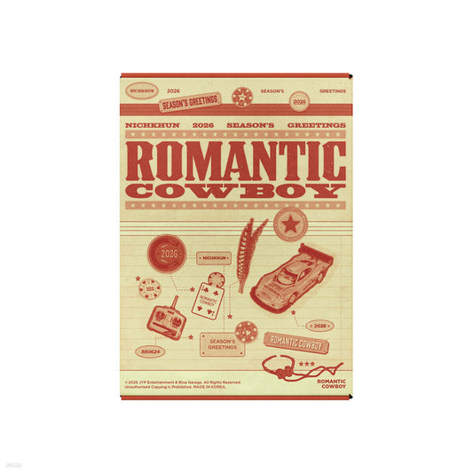 [PREORDER] NICKHUN <ROMANTIC COWBOY> 2026 SEASON'S GREETINGS