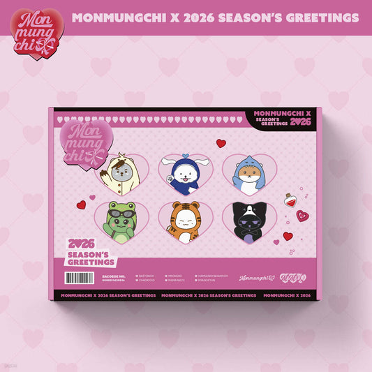 [PREORDER] MONSTA X<MONMUNGCHI X> 2026 SEASON'S GREETINGS