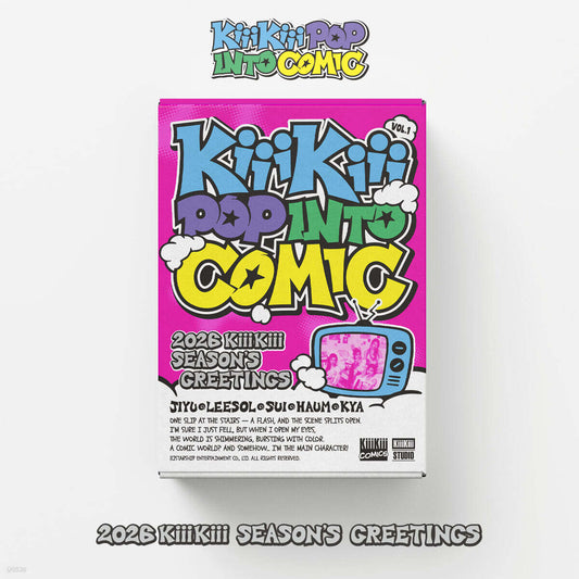 [PREORDER] KIIIKIII <KiiiKiii POP INTO COMIC> 2026 SEASON’S GREETINGS