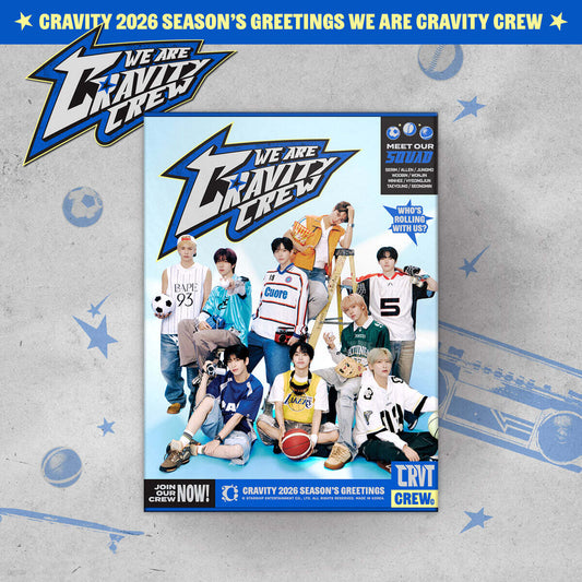 [PREORDER] CRAVITY <WE ARE CRAVITY CREW> 2026 SEASON’S GREETINGS