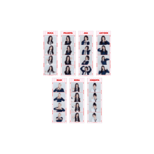 BABYMONSTER <1st APRIL FULL of BABYMONSTER> 4CUT PHOTO SET