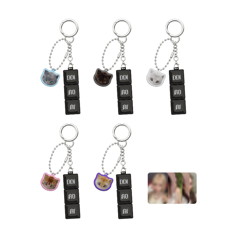 [PREORDER 13/6 CLOSED] MEOVV <BITE NOW> OFFICIAL MD MEOVV KEYCAP KEYRING