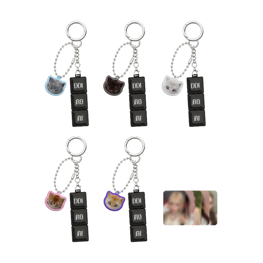 [PREORDER 13/6 CLOSED] MEOVV <BITE NOW> OFFICIAL MD MEOVV KEYCAP KEYRING