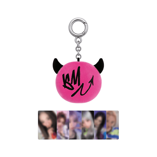 BABYMONSTER <WE GO UP> OFFICIAL MERCHANDISE PSYCHO PLUSH KEYRING