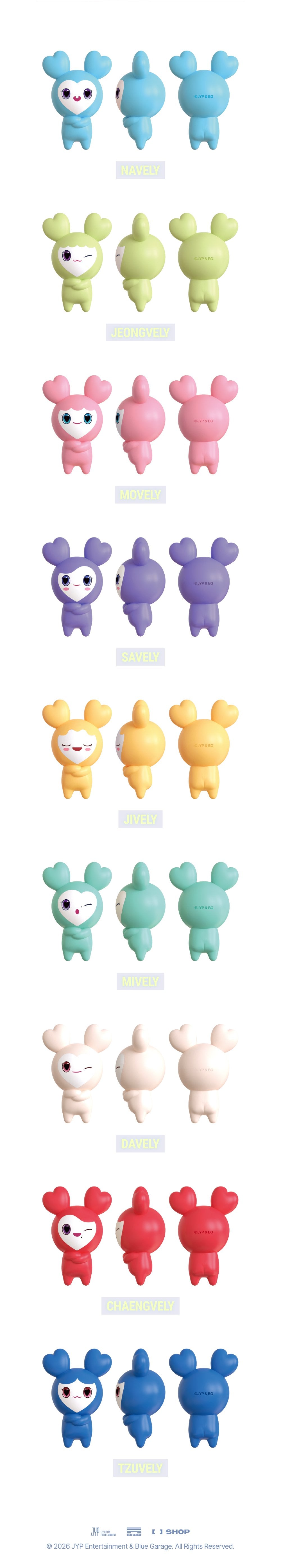 [PREORDER 25/7 CLOSED] TWICE <THIS IS FOR> WORLD TOUR FINALE LOVELY SECRET SQUISHY (13 POINTS)