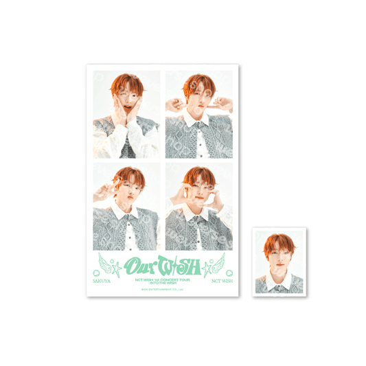 [PREORDER 3/11 CLOSED] NCT WISH <INTO THE WISH : Our WISH> MD 4 CUT + ID PHOTO SET