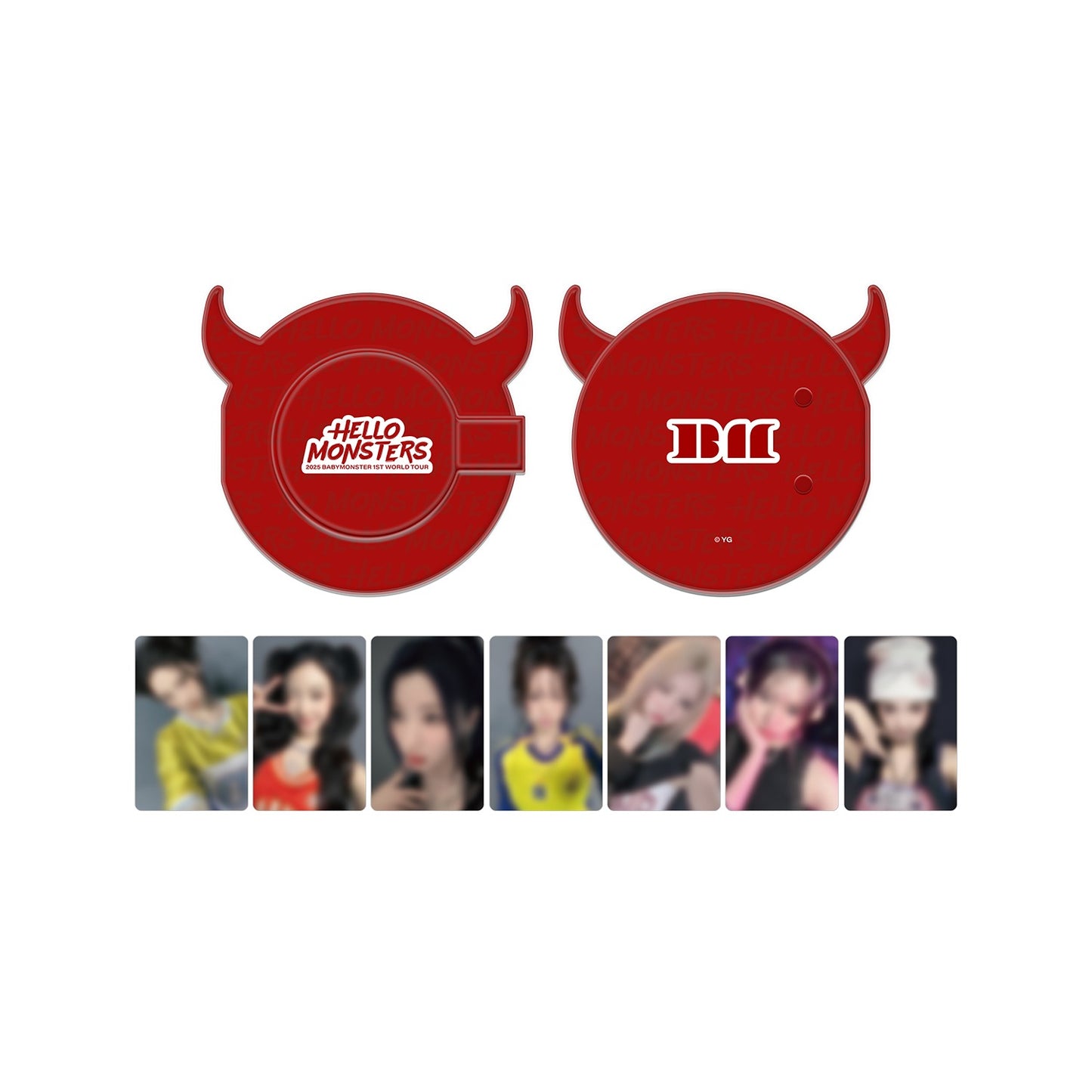 宝贝怪兽<hello monster>角 PVC 照片卡收藏册</hello>