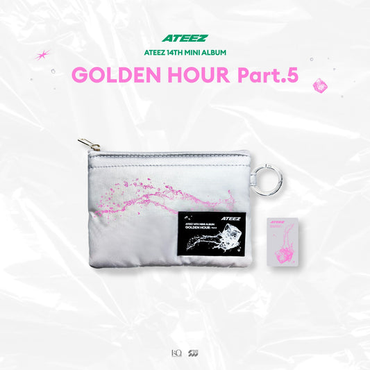[PREORDER 4/7 CLOSED] ATEEZ <GOLDEN HOUR : Part.5> POP-UP STORE MINI POUCH