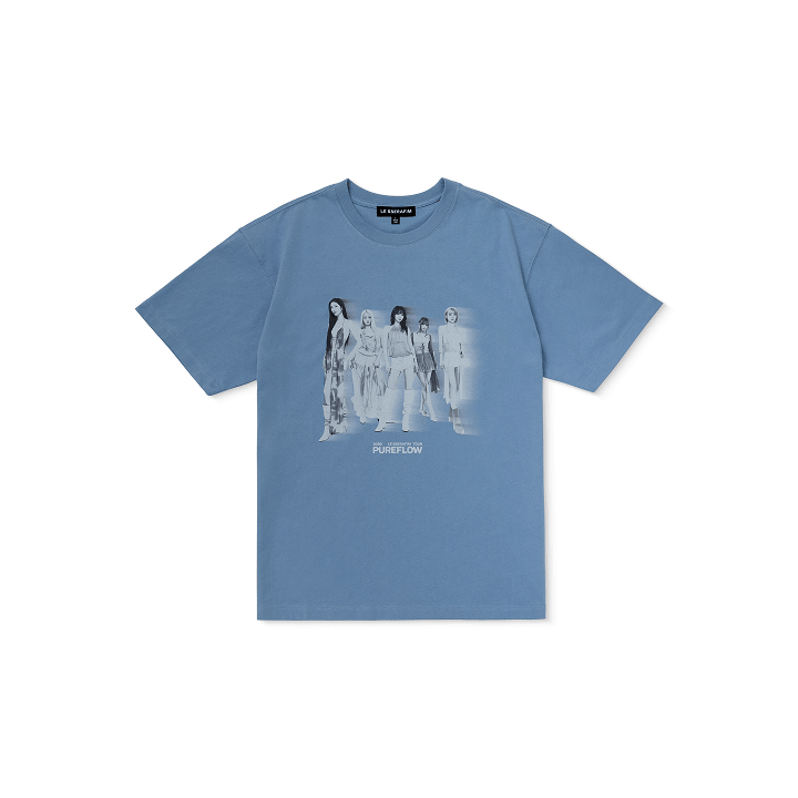 [PREORDER] LE SSERAFIM TOUR <PUREFLOW> Official Merch Photo S/S T-Shirt