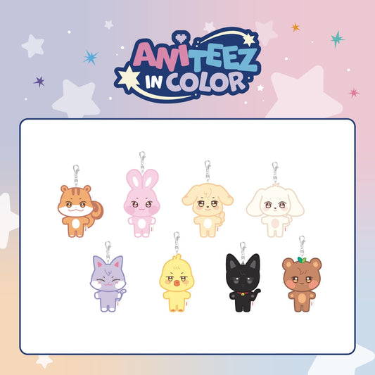 ATEEZ <ANITEEZ IN COLOR> ANITEEZ PLUSH KEYRING