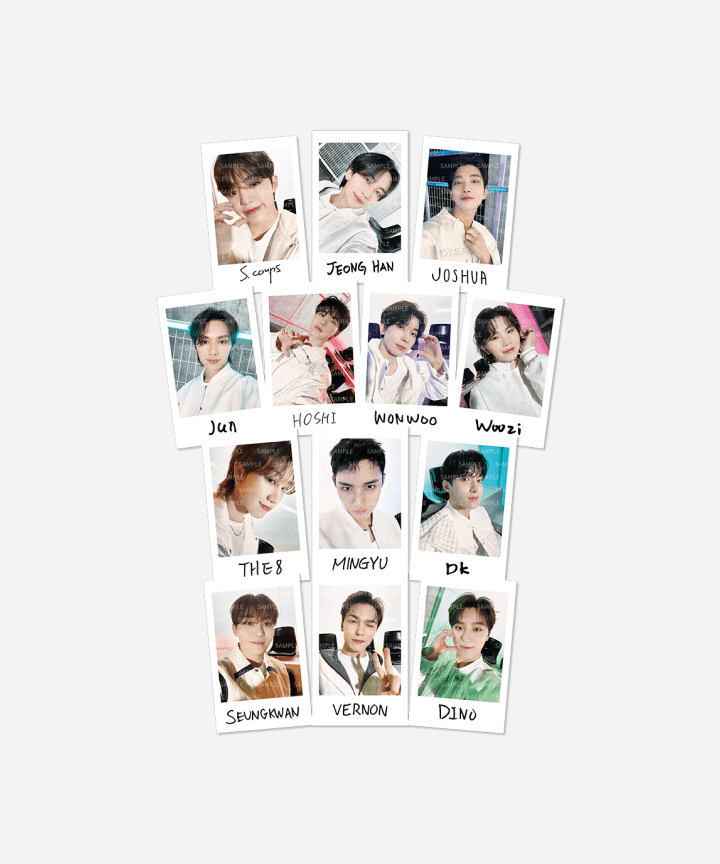 SEVENTEEN <FOLLOW AGAIN TO JAPAN> STICKER CARD