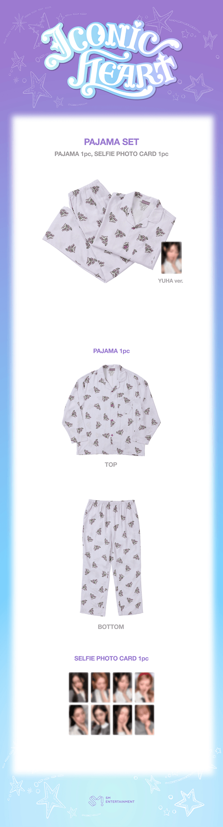 [PREORDER 31/10 CLOSED] HEARTS2HEARTS [ICONIC HEART] OFFICIAL MD PAJAMA SET
