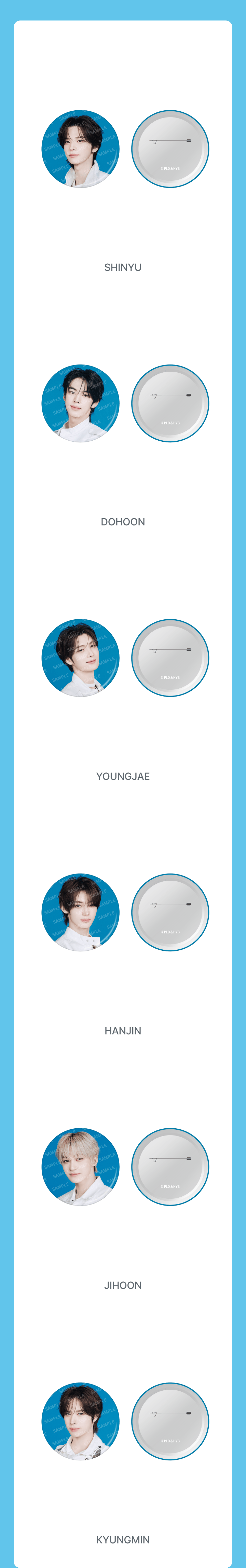 TWS TOUR <24/7:FOR:YOU> Official Merch Can Badge