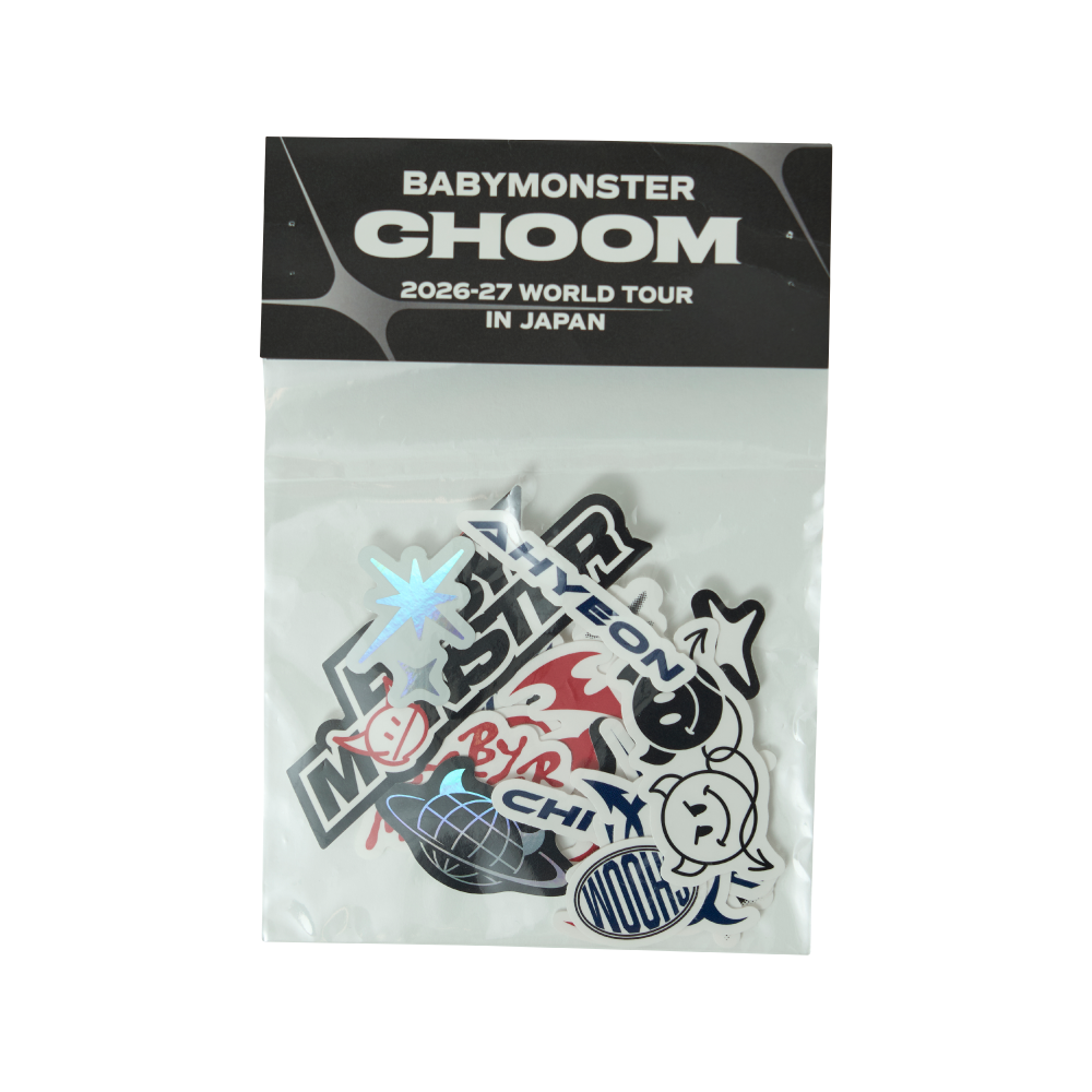 [PREORDER] BABYMONSTER WORLD TOUR [춤(CHOOM)] IN JAPAN Sticker set