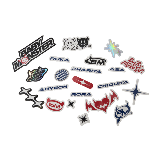 [PREORDER] BABYMONSTER WORLD TOUR [춤(CHOOM)] IN JAPAN Sticker set
