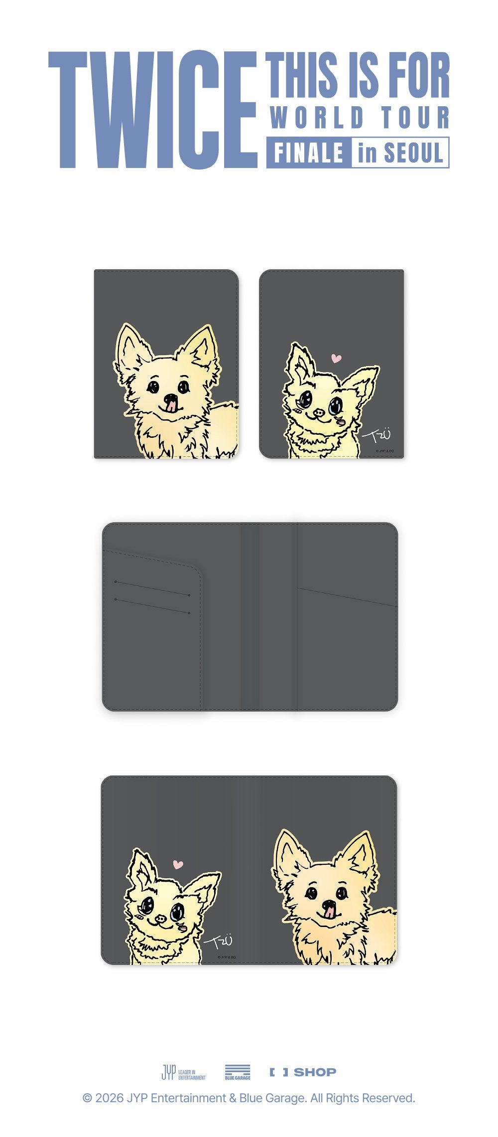 [PREORDER 25/7 CLOSED] TWICE <THIS IS FOR> WORLD TOUR FINALE TZUYU PASSPORT CASE (24 POINTS)
