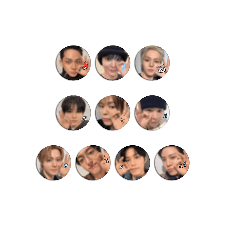 [PREORDER] TREASURE <TREASURE ARCHIVE : TREASURE 6th ANNIVERSARY> OFFICIAL MERCH CUSHION PIN BUTTON