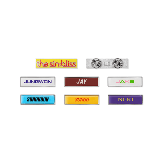 [PREORDER] ENHYPEN [THE SIN : BLISS] OFFICIAL MD Pin Badge