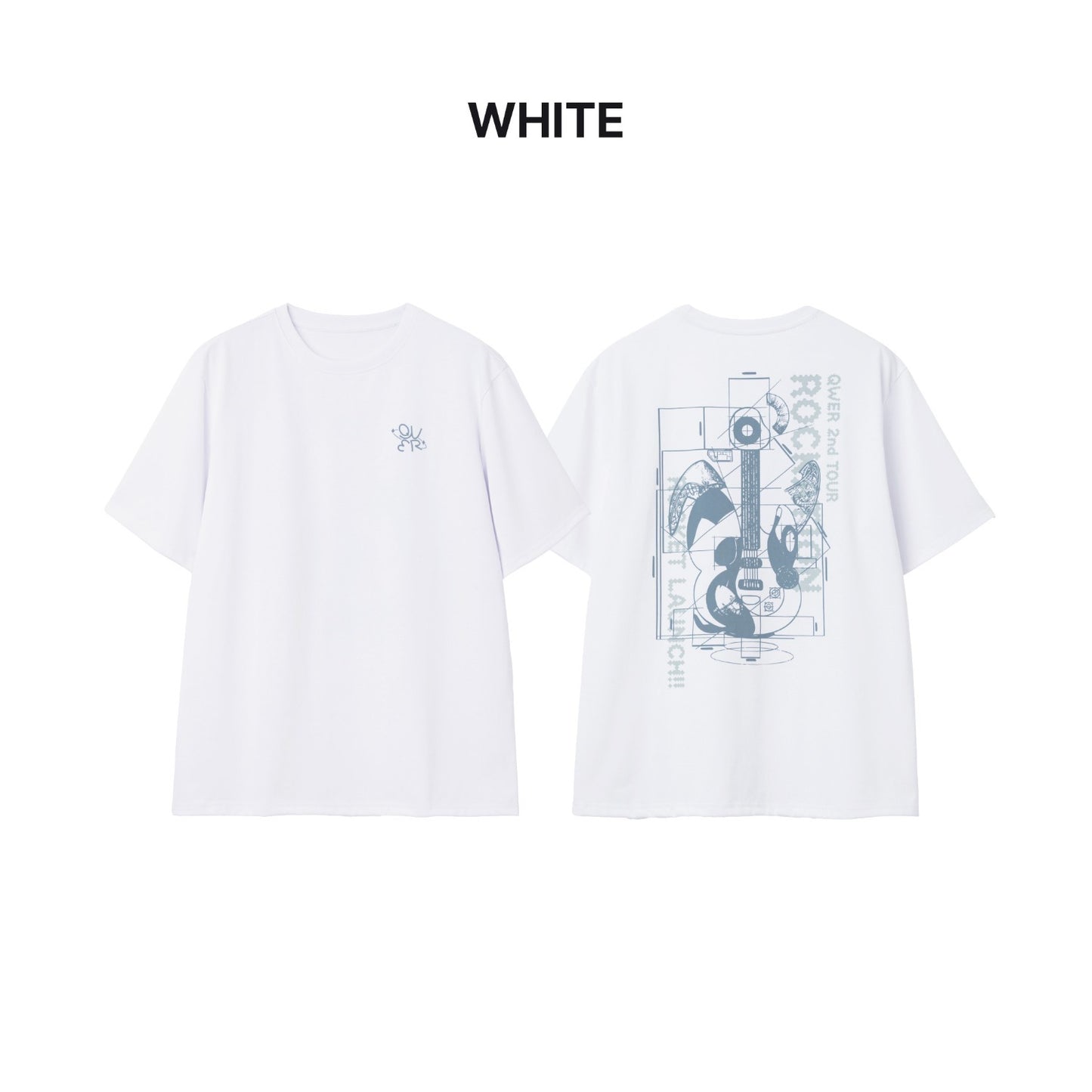 [PREORDER 29/8 CLOSED] QWER [ROCKATION : ROCKET LAUNCH!!] IN SEOUL OFFICIAL MD ROCKET LAUNCH T-SHIRT