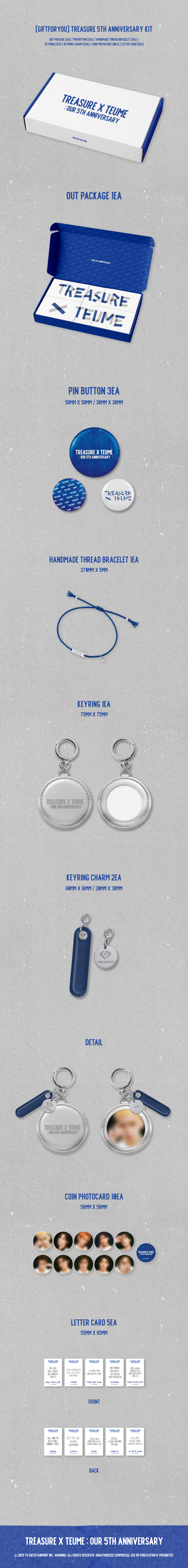 [PREORDER] TREASURE <GIFT FOR YOU> 5th ANNIVERSARY KIT