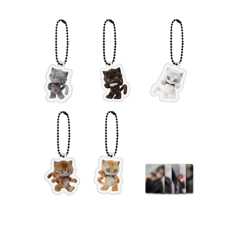 [PREORDER 13/6 CLOSED] MEOVV <BITE NOW> OFFICIAL MD MEOVV CHARACTER RANDOM ACRYLIC KEYRING SET