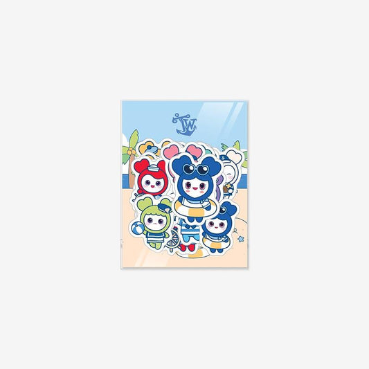 [PREORDER 25/7 CLOSED] TWICE <THIS IS FOR> WORLD TOUR FINALE LOVELY REMOVABLE STICKER PACK (11 POINTS)