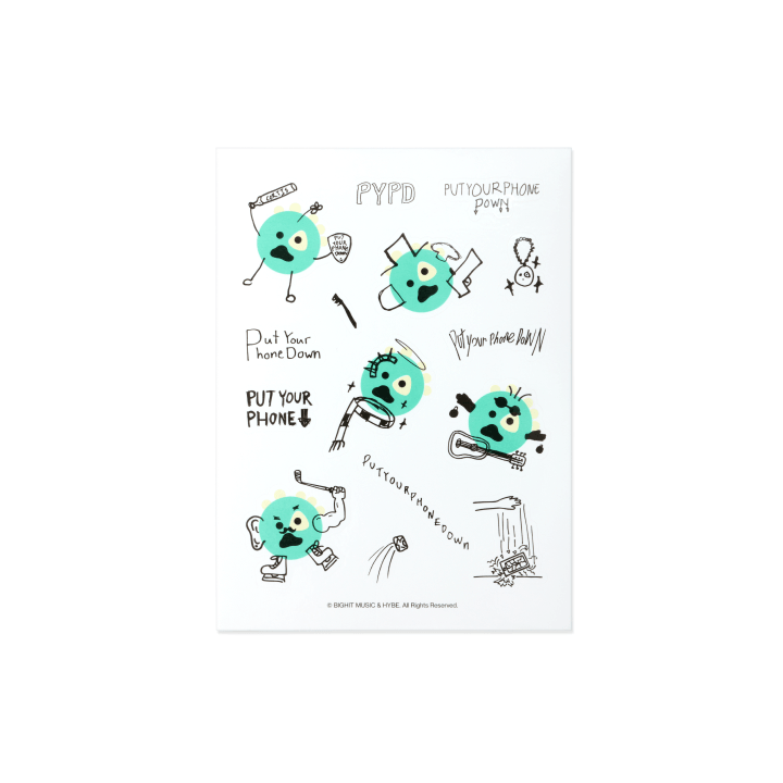 [PREORDER] CORTIS <PUT YOUR PHONE DOWN> OFFICIAL MERCH CORTIS Ball Sticker Set