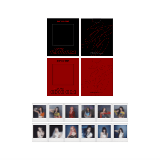 BABYMONSTER <CHOOM> OFFICIAL MERCH INSTANT PHOTO PACKAGE