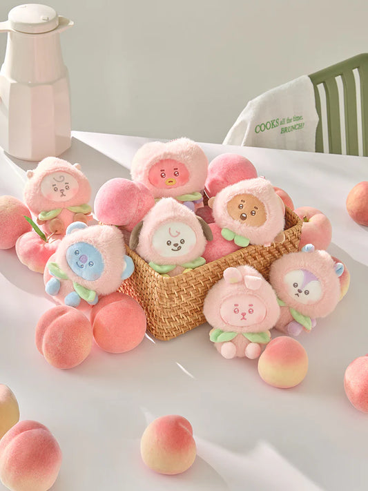 [PREORDER] BTS BT21 <PEACH HOLIC> PLUSH KEYRING