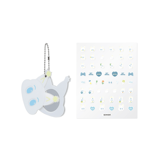 [PREORDER 26/8 CLOSED] NCT DREAM 10TH ANNIVERSARY PARTY [THE SWEET DREAM HOTEL] Official Merch MIRROR & STICKER SET