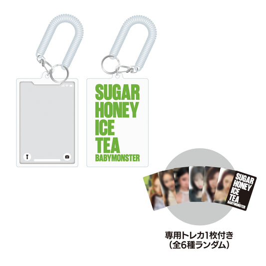 [PREORDER] BABYMONSTER <SUGAR HONEY ICE TEA> JAPAN MD Acrylic trading card keychain