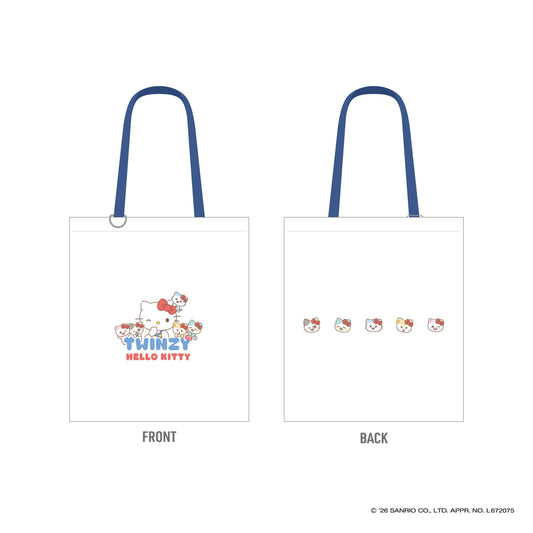 [PREORDER 30/8 CLOSED] ITZY [TWINZY×HELLO KITTY] TOTE BAG