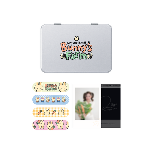[PREORDER 28/9 CLOSED] NAYEON Carrot Farm [Bunny's Farm] TIN CASE & BANDAGE SET