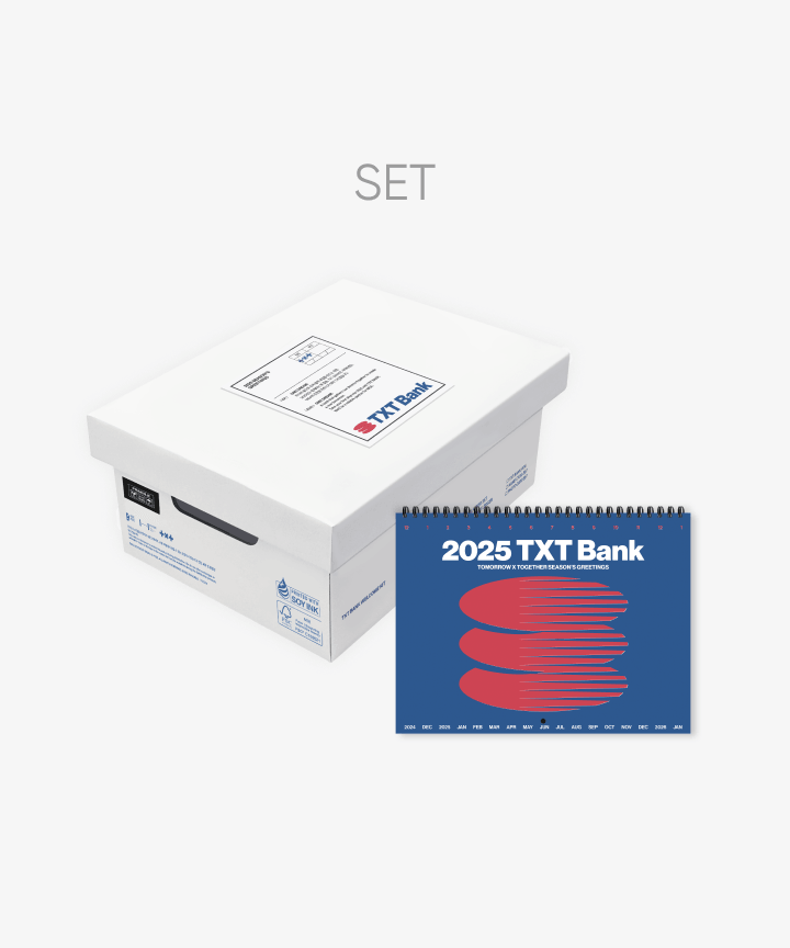 [PREORDER] TXT <TXT BANK>  2025 SEASON'S GREETINGS + WALL CALENDAR SET