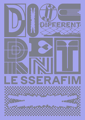 [PREORDER] LE SSERAFIM <DIFFERENT> Japan 4th Single Album OFFBEAT CLOVE VER