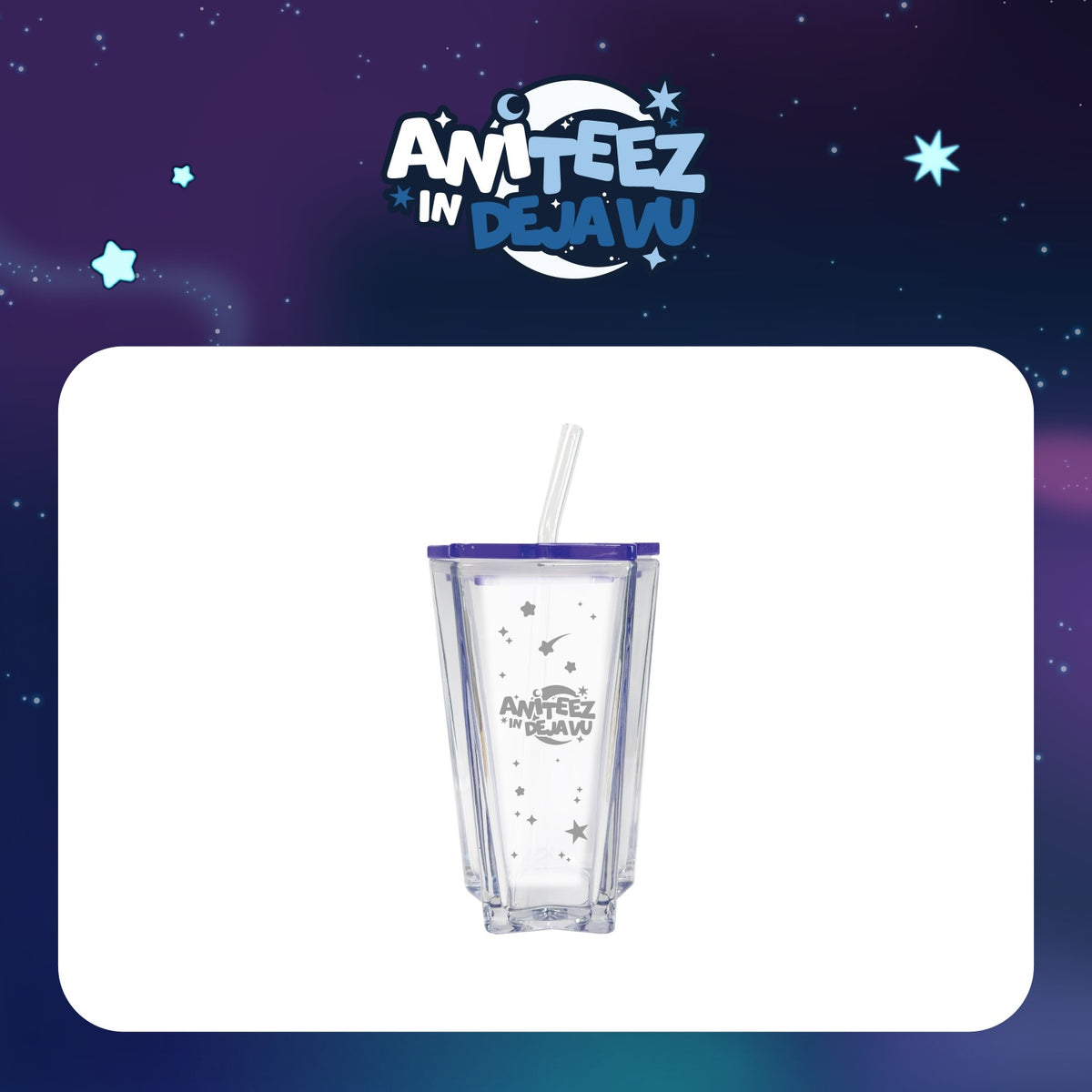 [PREORDER 4/9 CLOSED] ATEEZ [ANITEEZ IN Deja Vu] STARLIGHT GLASS TUMBLER
