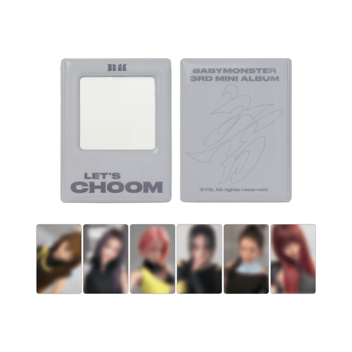 BABYMONSTER <CHOOM> OFFICIAL MERCH PHOTOCARD COLLECT BOOK