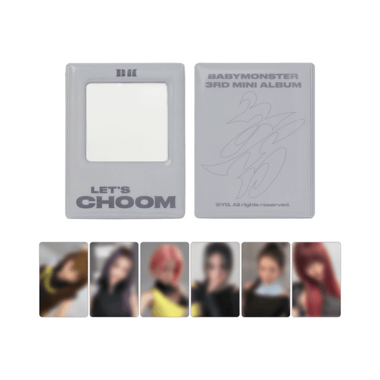 BABYMONSTER <CHOOM> OFFICIAL MERCH PHOTOCARD COLLECT BOOK