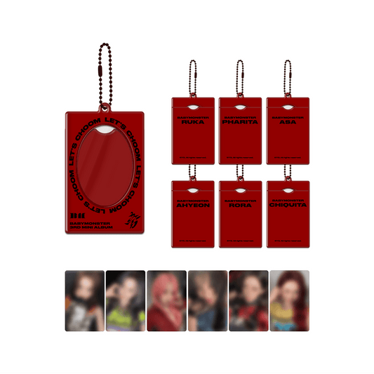 BABYMONSTER <CHOOM> OFFICIAL MERCH PVC PHOTOCARD HOLDER