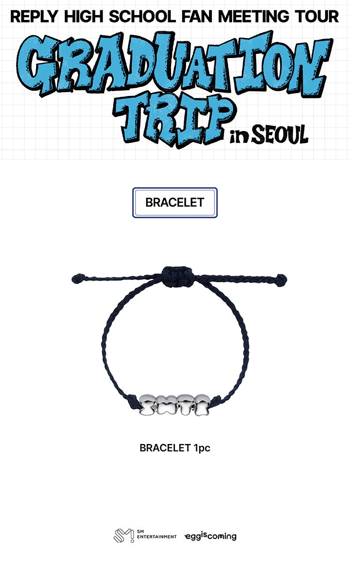 [PREORDER 4/5 CLOSE] SMTR25 <Graduation Trip in SEOUL> BRACELET
